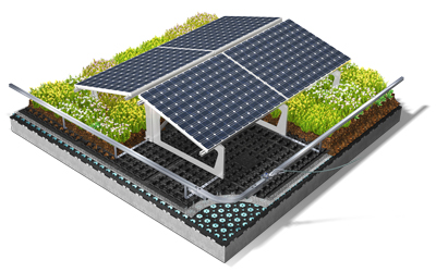 SolarVert® mit Sattel-Anordnung