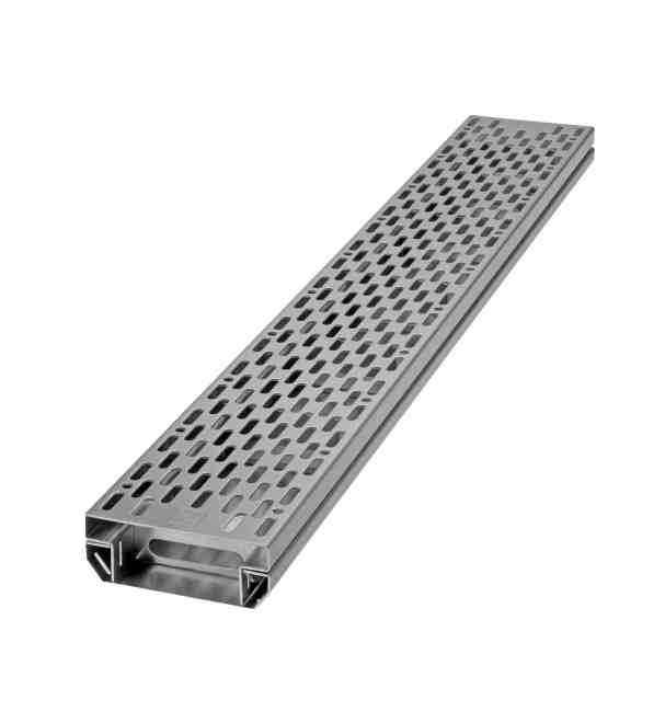 Fassaden- und Terrassenrinne FTR 55/75-A